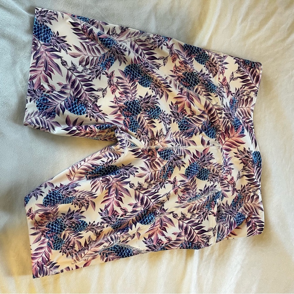 Quick Dry Athletic Shorts Pockets Included XXL Pineapple - Picture 12 of 13